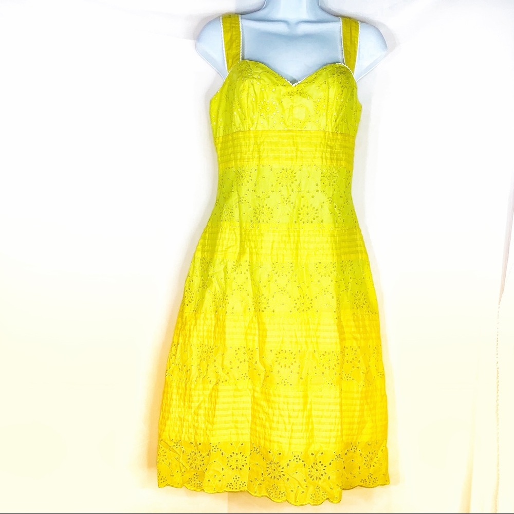 Lilly Pulitzer Vintage Sundress Eyelet Two Layer